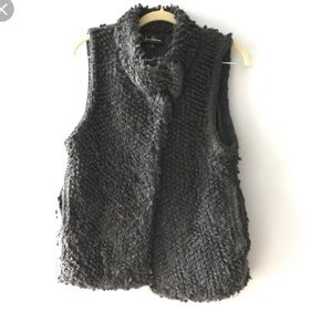 Sam Edelman Chunky knit loop vest